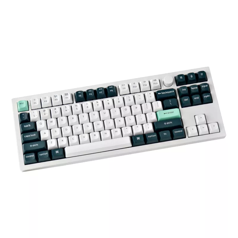 Keychron Q3 HE QMK 80% Kabellose Custom Mechanische Tastatur (Nebula Switch) - Shell White