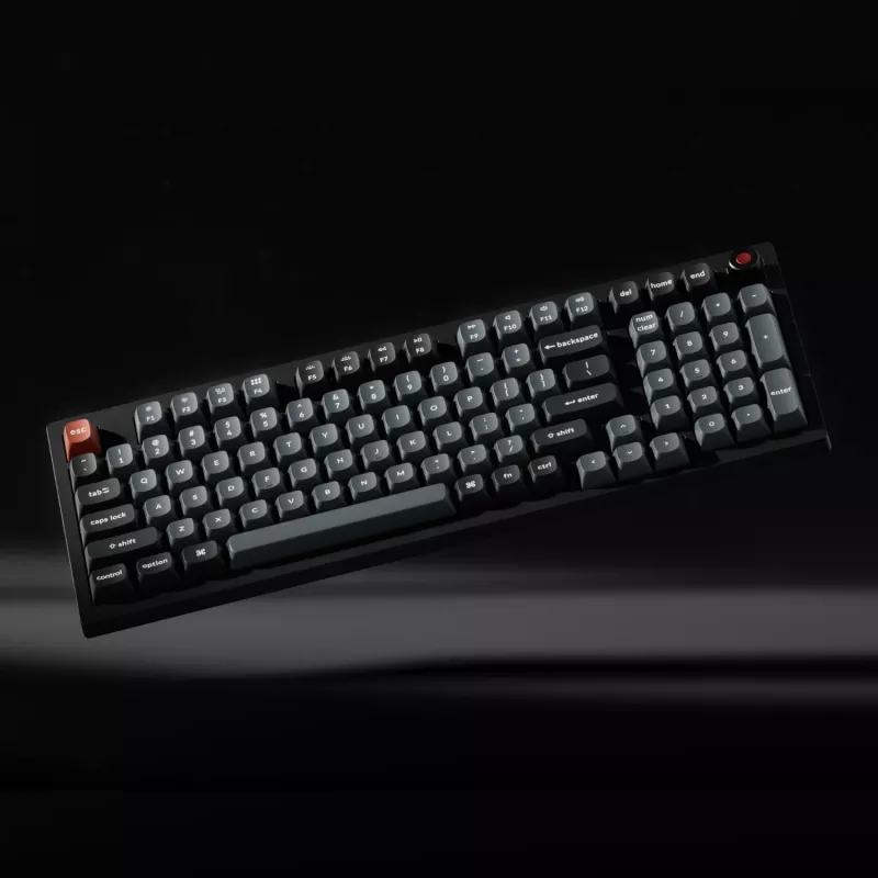 Keychron V5 Ultra 96% 8K Red Switch Hot-Swappable Silk POM RGB Kabellose Tastatur