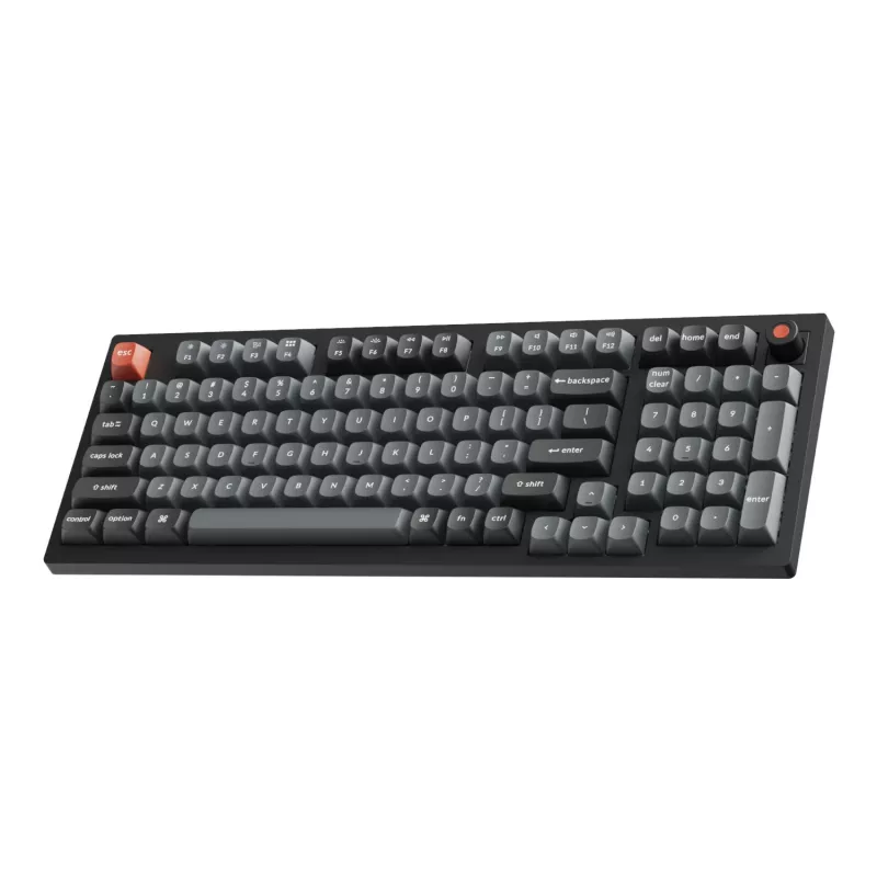 Keychron V5 Ultra 96% 8K Red Switch Hot-Swappable Silk POM RGB Kabellose Tastatur