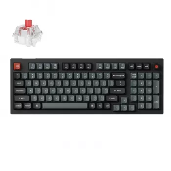 Keychron V5 Ultra 96% 8K Red Switch Hot-Swappable Silk POM RGB Kabellose Tastatur