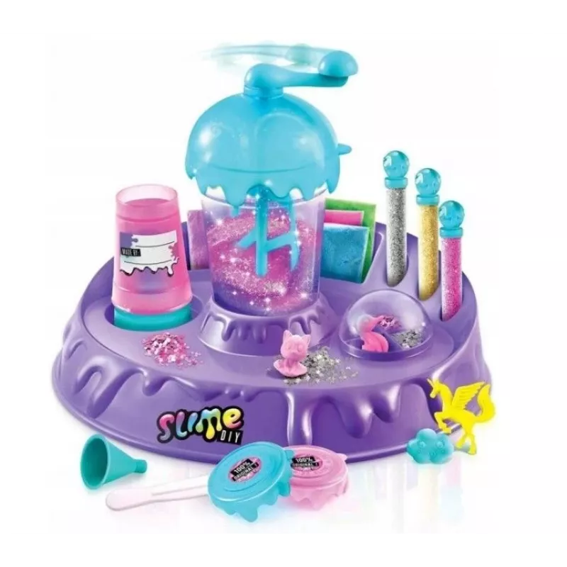 Kiddyz DIY Slime Factory: Großes Set mit Glitzer und Figuren zur Schleimherstellung