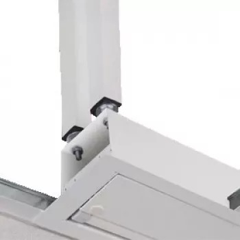 Kindermann 7411-000 Gewindestange für Deckenmontage, M10, 1000 mm, verzinkter Stahl 7411000000