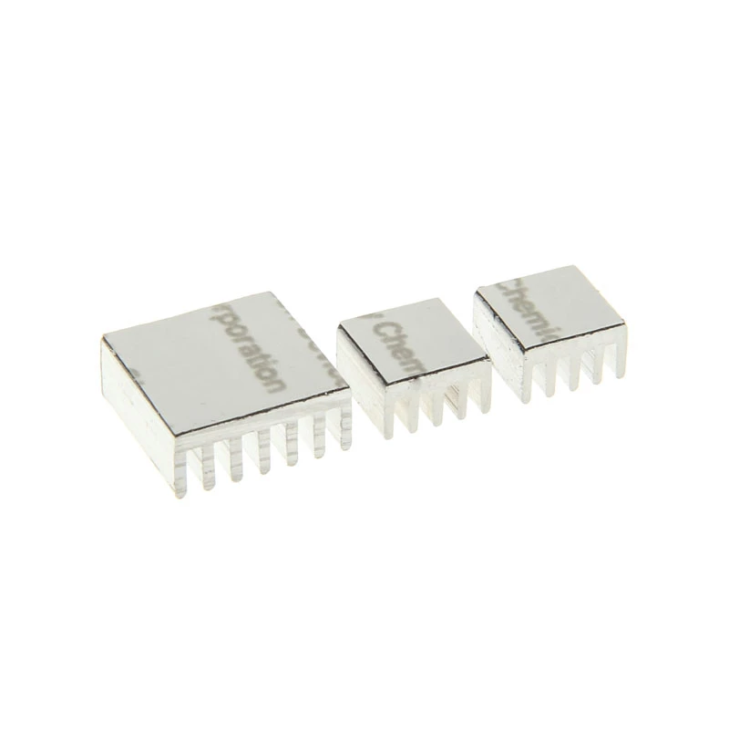 KING MOD SERVICE Raspberry Pi Kühlkörper-Set - Silber