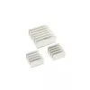 KING MOD SERVICE Raspberry Pi Kühlkörper-Set - Silber
