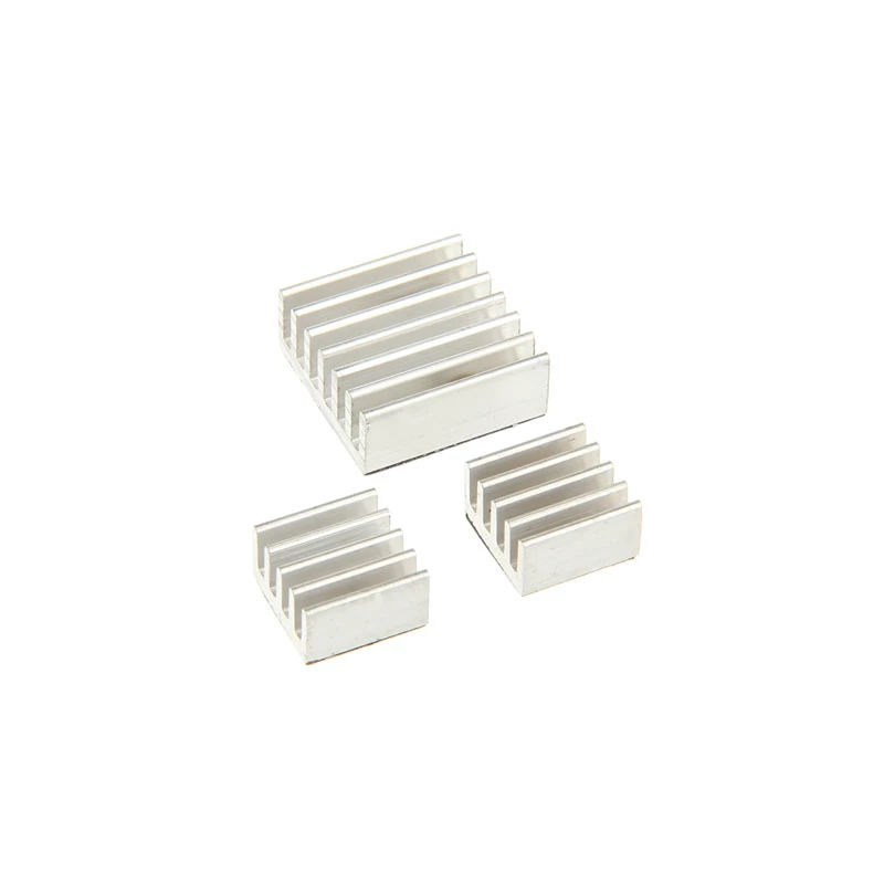 KING MOD SERVICE Raspberry Pi Kühlkörper-Set - Silber