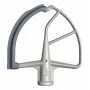 KitchenAid 5KFE7T Flex Edge Beater für Standmixer - Weiß mit grauem Silikonrand