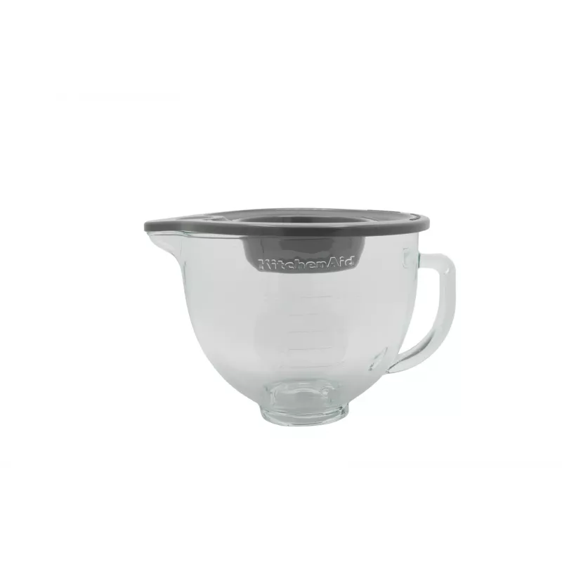 KitchenAid 5KSM5GB 4,8 L Glasschüssel für Küchenmaschinen mit Kippkopf