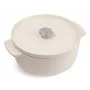 KitchenAid emaillierter Gusseisen-Bräter 26 cm, Creme