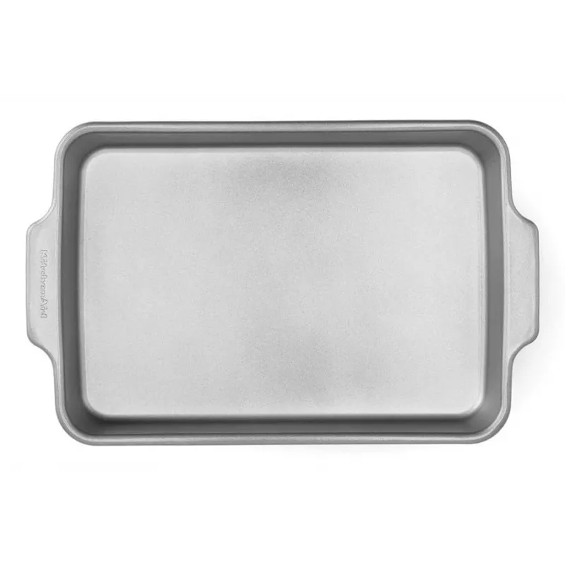 KitchenAid Hochrand-Backblech 33x22cm Grau