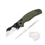 Kizer C01C Uti 1 Klappmesser G10-Griff 5Cr15MoV-Klinge Schwarz