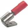 Klauke 720AZ Flachsteckhülse mit Abzweig, Steckbreite 6,3 mm, Steckdicke 0,8 mm, 180°, Crimp, 0,5-1,5 mm², unisoliert