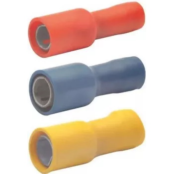 Klauke 920 Rundsteckhülse 0,5-1,0 mm², unisoliert, 2,8 x 0,8 mm Stecker, verzinntes Kupfer