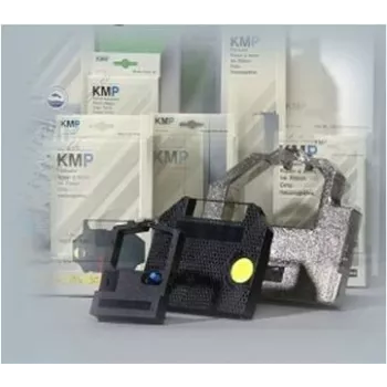 KMP Schwarze Nylon-Farbbandkassette für Epson LQ 800, MX 80 – 12,7 mm x 16 m 0633,0501