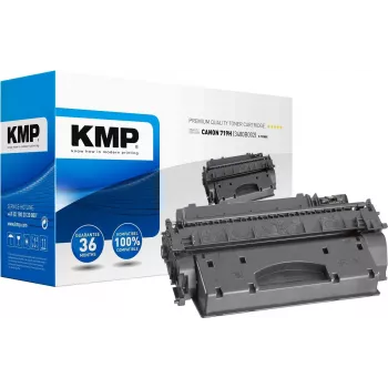 KMP C-T238BX Schwarz Kompatible Tonerkartusche (Ersatz für Canon 719H) für Canon i-SENSYS LBP251, LBP252, LBP253, LBP6310, MF411, MF416, MF418, MF419, MF6140, MF6180