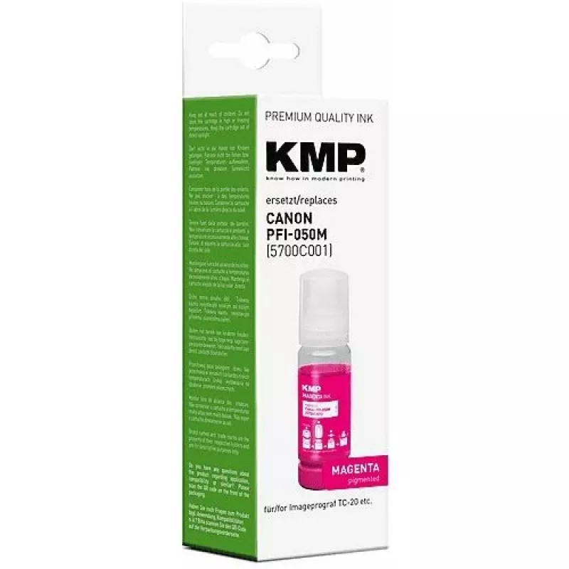 KMP Canon PFI050M (5700C001) Magenta Patrone Kompatibel