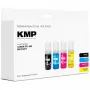 KMP Kompatibel Canon PFI-050 Tintenpatronen Multipack Schwarz/Cyan/Magenta/Gelb (1588,0005)