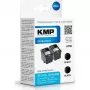 KMP DOUBLEPACK H75D - 2er-Pack - 8 ml - XL - Schwarz - Kompatible Tintenpatrone (Alternative zu HP 301XL, HP CH563EE) für HP DeskJet 1000, 1010, 1050 AiO, 1050A AiO, 1510 AiO, 2000, 2050 AiO, 2050A AiO, 2510 AiO, 2540 AiO, 3000, 3050 AiO, 3050A eAiO