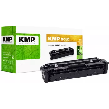 KMP GOLD Toner HP 219X (W2190X) Schwarz 3200 Seiten Wiederaufbereitet