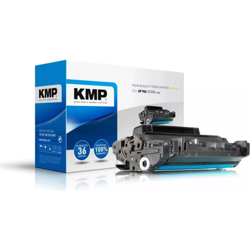 KMP H-T170 Kompatible Tonerkartusche (Ersetzt HP CE390A) - Schwarz - 11.900 Seiten - für HP LaserJet Enterprise 600 M601, M602, M603 Serie