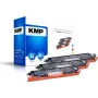 KMP PRINTTECHNIK KMP MULTIPACK H-T149CMY 3er-Pack kompatible Tonerkartuschen (Cyan, Magenta, Gelb) für HP Color LaserJet CM2320/CP2025 Serie - Ersetzt HP 126A 1226,0030