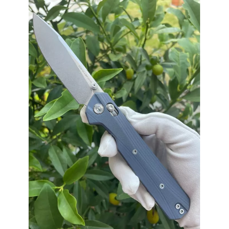 Messer KNIVESPL The First Blau G10 14C28N