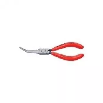 KNIPEX 31 21 160 Spitzzange mit Seitenschneider (Radiozange) 160 mm mit Mehrkomponenten-Griffen