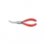 KNIPEX 31 21 160 Spitzzange mit Seitenschneider (Radiozange) 160 mm mit Mehrkomponenten-Griffen