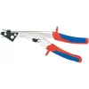 KNIPEX Blechschere 90 55 280 - 280 mm, schneidet Stahl bis 1,2 mm, Kupfer/Aluminium bis 1,7 mm, Kunststoff bis 2,0 mm
