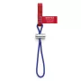 KNIPEX Werkzeug-Befestigungsgurt 00 50 11 T BK - 1,5 m PU-Haltegurt mit Karabiner mit Verriegelung, max. 1,5 kg