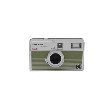 KODAK EKTAR H35N HF Filmkamera Analogkamera-Set mit Kodak Ultramax, Green Strip