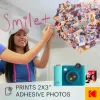 Kodak SMILE+ Instant Print Camera, 2x3'', Blue