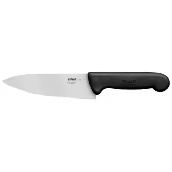KOHE Universalmesser 163 mm, verschiedene Farben, Klingenstahl mit hohem Kohlenstoffgehalt, lebensmittelechter PP-Griff, spülmaschinenfest