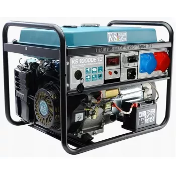 KÖNNER & SÖHNEN Benzingenerator 7,5 kW 230/400V Elektrostart AVR VST KS10000E1/3