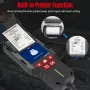 KONNWEI 6V/12V/24V Batterietester mit integriertem Drucker