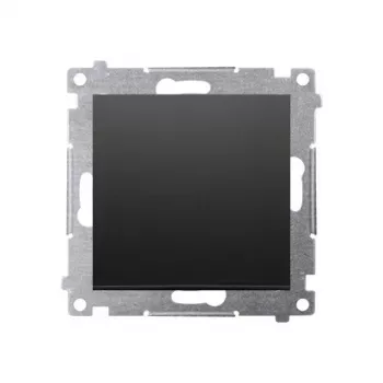 KONTAK-SIMON Simon 54 Modul Matt Schwarz 1-fach Schalter Federklemmen 10AX 250V
