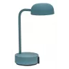 KOODUU FOKUS Wiederaufladbare tragbare LED-Tischlampe - Antik-Türkis, 2700K Warmweiß, 3-Stufen-Touch-Dimmer, USB-C, kabellos