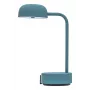 KOODUU FOKUS Wiederaufladbare tragbare LED-Tischlampe - Antik-Türkis, 2700K Warmweiß, 3-Stufen-Touch-Dimmer, USB-C, kabellos