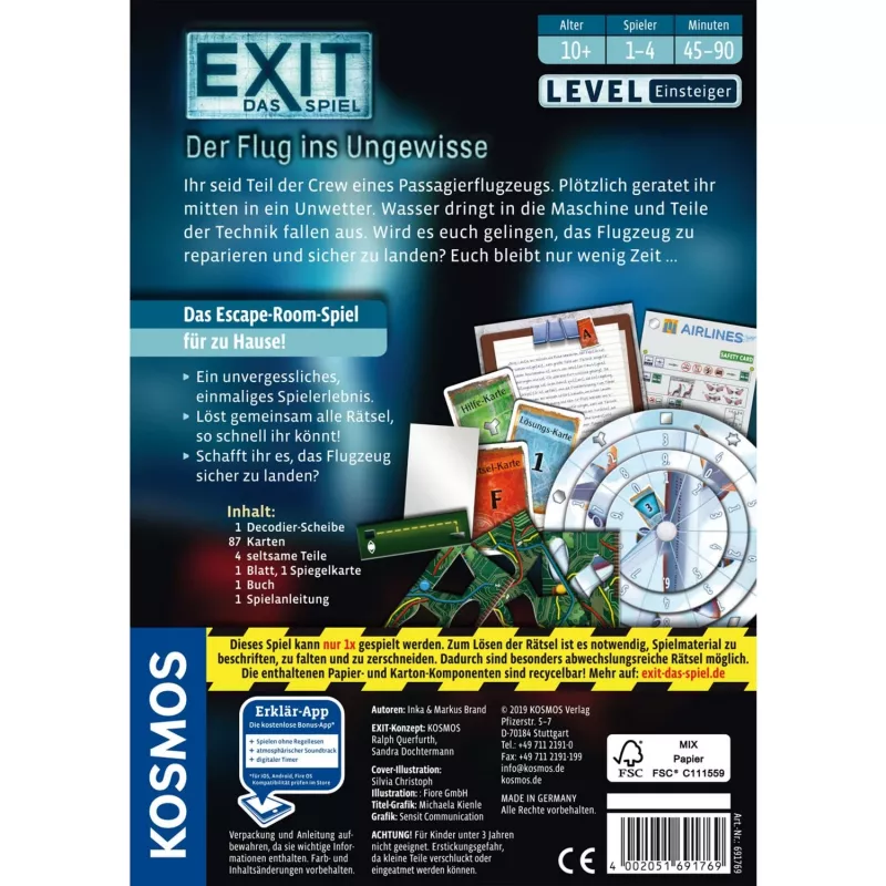 KOSMOS EXIT: Das Spiel – Der Flug ins Unbekannte