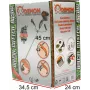 KOSS Benzin-Rasentrimmer mit Faden DEMON RQ580 – 51,7 cm³ 2-Takt, 5,2 PS, Doppelfaden-Bump-Feed, Bügelgriff