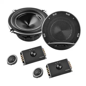 KRUGER & MATZ 5.25 inch 2-Wege Koaxial-Lautsprecher-Set für Auto (Paar) - 30 W RMS, 60 W Peak, 4 Ohm