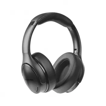 Kruger & Matz F3A Kabellose Over-Ear-Kopfhörer mit aktiver Geräuschunterdrückung, Bluetooth 5.0, USB-C, Schwarz