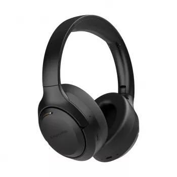 Kruger&Matz F8A Kabellose Over-Ear-Kopfhörer mit ANC, Schwarz
