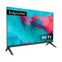 KRUGER & MATZ KM0224-T1 24 inch HD Ready LED TV mit DVB-T2 H.265/HEVC, 12V Auto-Adapter, 2x HDMI, USB PVR, Hotelmodus