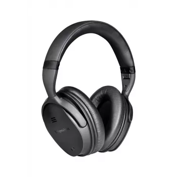 KRUGER & MATZ KM0655 Kabellose Over-Ear-Kopfhörer mit ANC, Schwarz
