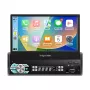 Kruger & Matz KM2018 Autoradio mit 7 inch ausfahrbarem Touchscreen, Apple CarPlay & Android Auto