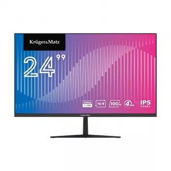 KRUGER & MATZ KM9901-MT24 24-Zoll Monitor, 100Hz Bildwiederholrate