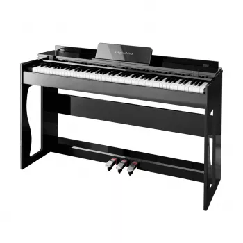 Kruger&Matz KMDP-135 Digitalpiano, Hochglanz Schwarz