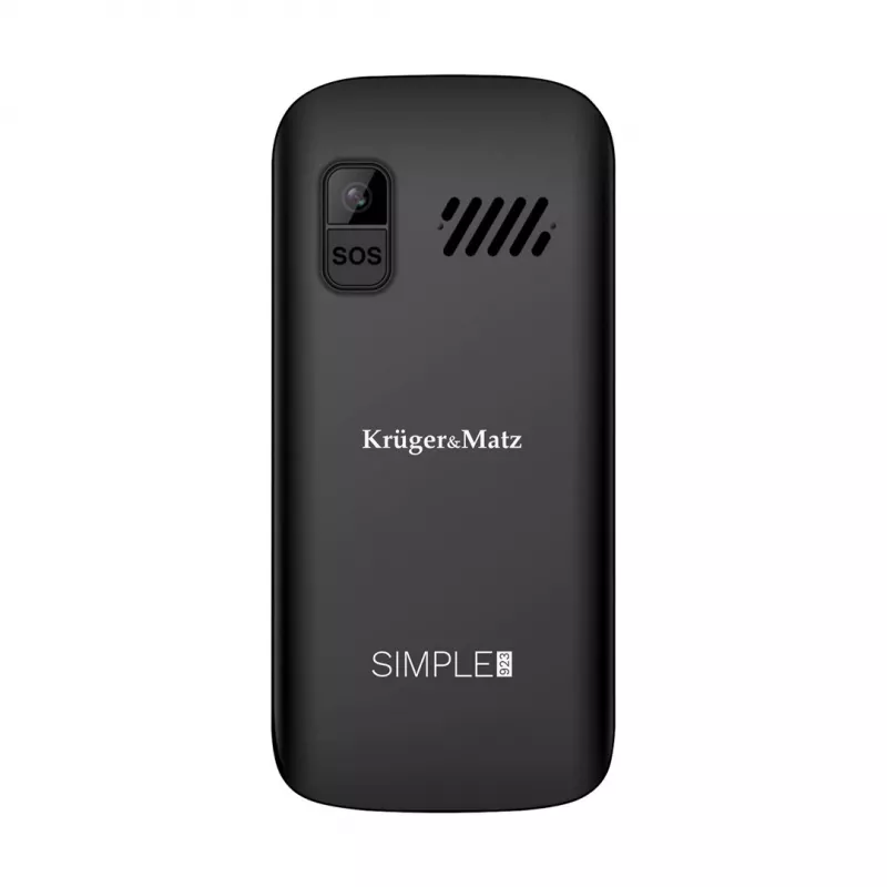 Kruger&Matz Simple 923 4G GSM-Handy für Senioren - Schwarz