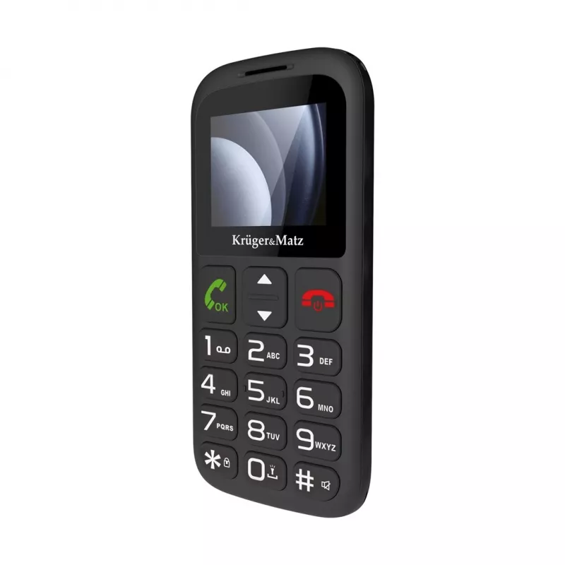 Kruger&Matz Simple 923 4G GSM-Handy für Senioren - Schwarz