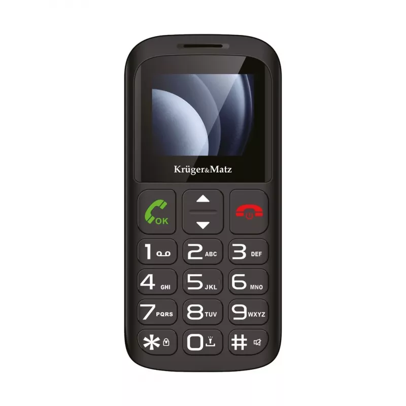 Kruger&Matz Simple 923 4G GSM-Handy für Senioren - Schwarz